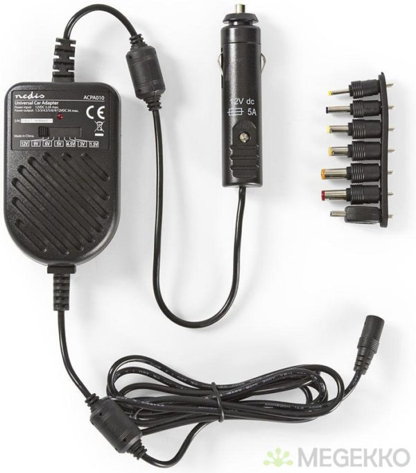 Nedis - ACPA010 - UNIVERSAL CAR ADAPTER