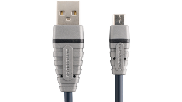 Bandridge - USB Micro-B Kabel - 1.0 m