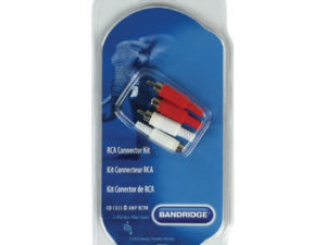 Bandridge - BPP100 - be blue rca connector kit