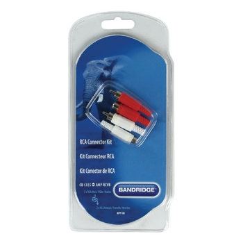 Bandridge - BPP100 - be blue rca connector kit