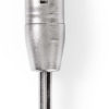 Nedis - XLR-Adapter | 6,35 mm male - XLR 3-pins