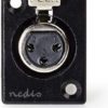 NEDIS - COTP15911BK - Bevestiging voor XLR-behuizing | XLR 3-t - zwart