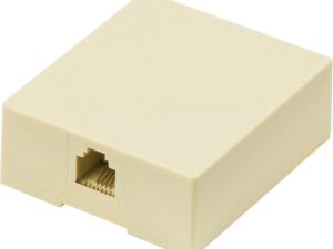 Valueline - VLTP90822I - Telecom wandcontactdoos RJ11 vrouwelijk