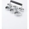 Point-Virgule - Hamburgerpers Met Groefjes Voor 3 Mini-Burgers - 6.8cm
