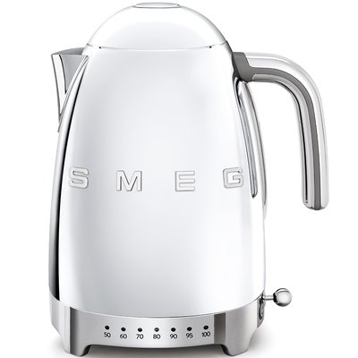 Smeg waterkoker 1,7 chroom KLF04SSEU