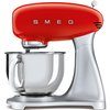 SMEG KEUKENROBOT ROOD/ZILVER SMF02RDEU
