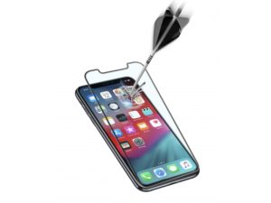 Cellularline - iPhone Xs Max - SP gehard glas capsule - z