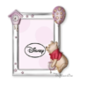 DISNEY WINNIE P/FRAME 13X18 PINK