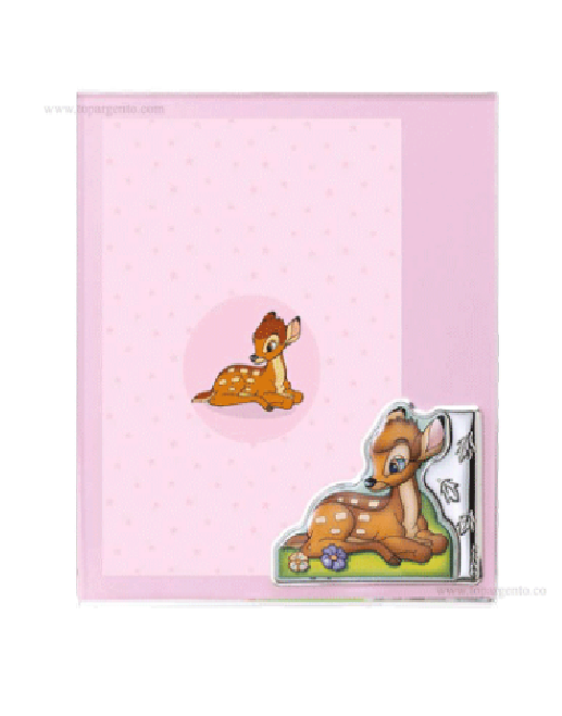 DISNEY BAMBI PHOTO FRAME 15X20 PINK