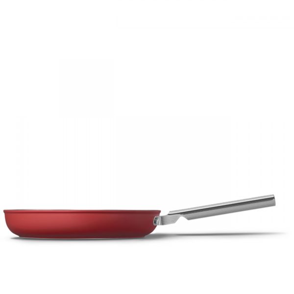 SMEG - BRAADPAN 30cm ROOD