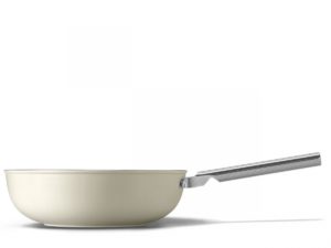 SMEG - WOK 30cm CREME