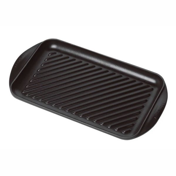 Le Creuset - Grillplaat Le Creuset XXL Mat Zwart 40 x 25 cm