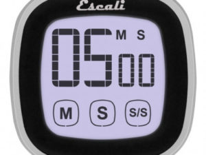 CDN - touchscreen timer zwart