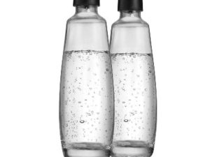 SODASTREAM - Duo-pack glazen karaffen 1L