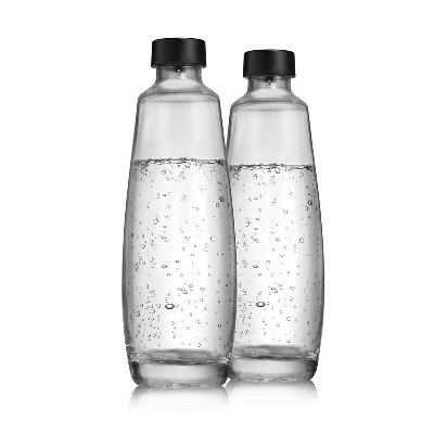 SODASTREAM - Duo-pack glazen karaffen 1L