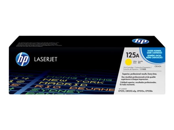 HP - 125A - geel - origineel - LaserJet