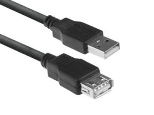 ACT - USB 2.0 verlengkabel A male - A female 1,8 meter