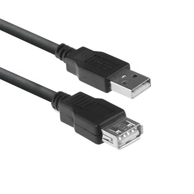 ACT - USB 2.0 verlengkabel A male - A female 1,8 meter