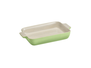 LE CREUSET - Ovenschaal Rechthoekig Classic in Aardewerk PALM GROEN