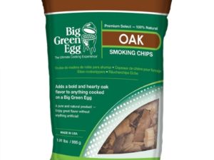 BIG GREEN EGG - OAK WOOD CHIPS HOUTSNIPPERS