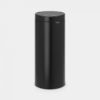 BRABANTIA - TOUCH BIN NEW 30 liter - Matt Black