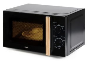 DOMO - Microgolfoven solo met houtlook handvat - 20 L - 700 W