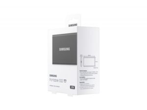 SAMSUNG - T7 2TB PORTABLE SSD GREY