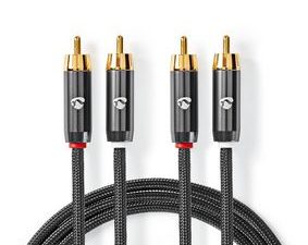NEDIS - Stereo-Audiokabel 2x RCA Male | 2x RCA Male NEDIS - Stereo-Audiokabel 2x RCA Male | 2x RCA Male