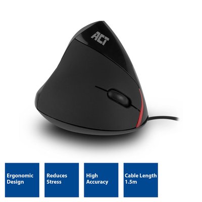 ACT - ERGONOMIC MOUSE, USB