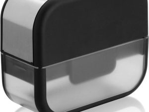 MICROPLANE - Knoflookrasp zwart/rvs