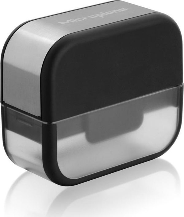 MICROPLANE - Knoflookrasp zwart/rvs MICROPLANE - Knoflookrasp zwart/rvs