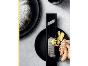 MICROPLANE - Ginger Tool 3-in-1 zwart