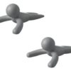 Umbra Buddy-deurstopper, set van 2 DOORSTOP CHARCOAL
