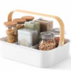 Umbra Bellwood stapelbare bakken BIN 35.5X24.5 WHT/NAT