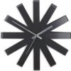 Umbra Ribbon-wandklok WALL CLOCK 30CM BLACK