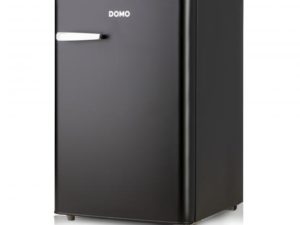 DOMO - RETRO FRIDGE MATT BLACK