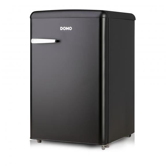 DOMO - RETRO FRIDGE MATT BLACK