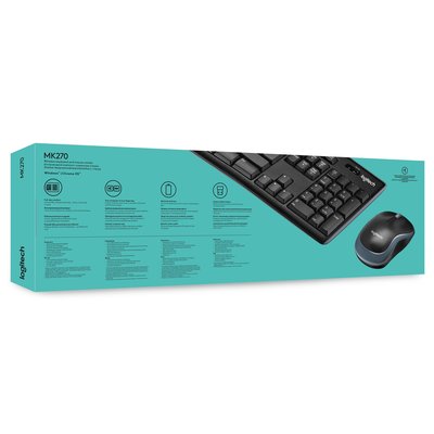 LOGITECH - MK270 Wireless Kit- Keyboard + Mouse - AZERTY