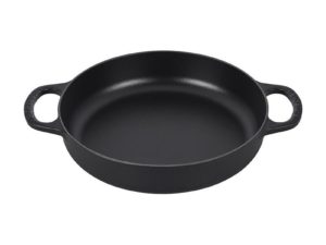 LE CREUSET - Hapjespan mat zwart 28 cm