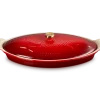 LE CREUSET - ovenschaal vis Kersenrood