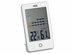 ADE - THERMO- EN HYDROMETER WIT13,6X8,2XH2,1CM