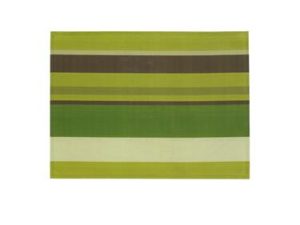 Kela 15622 Placemat Neta strepen groen 45x30cm