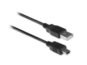 ACT - USB 2.0 aansluitkabel A male - B mini male 1,8 meter