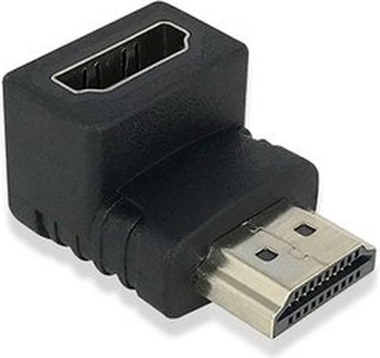 Ewent - EW9855 HDMI-adapter - HDMI (M) naar HDMI (V) - met hoek