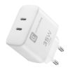 CELLULARLINE - Reislader Apple 35W, 2x USB-C PD, wit