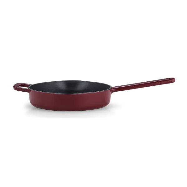 FISSLER MOMENTS BRAADPAN BURGUNDY RED 26cm