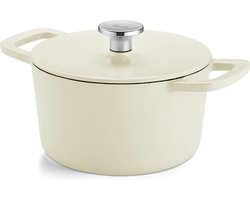 FISSLER MOMENTS KOOKPOT IVORY WHITE D20CM