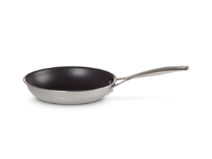 LE CREUSET - Koekenpan in RVS met Anti-Aanbaklaag 20cm