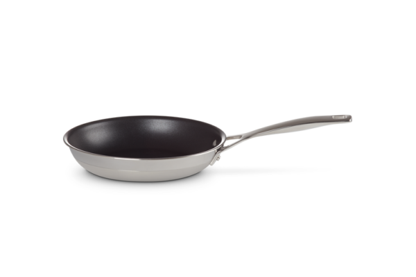 LE CREUSET - Koekenpan in RVS met Anti-Aanbaklaag 20cm