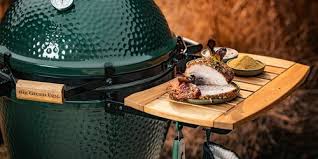 BIG GREEN EGG - Acasia Wood Egg Zijtafels - M